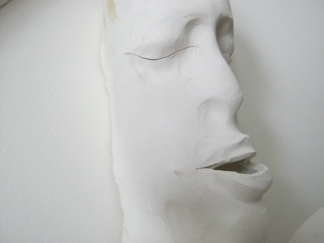 the death of the ego. Terracotta. 1997.