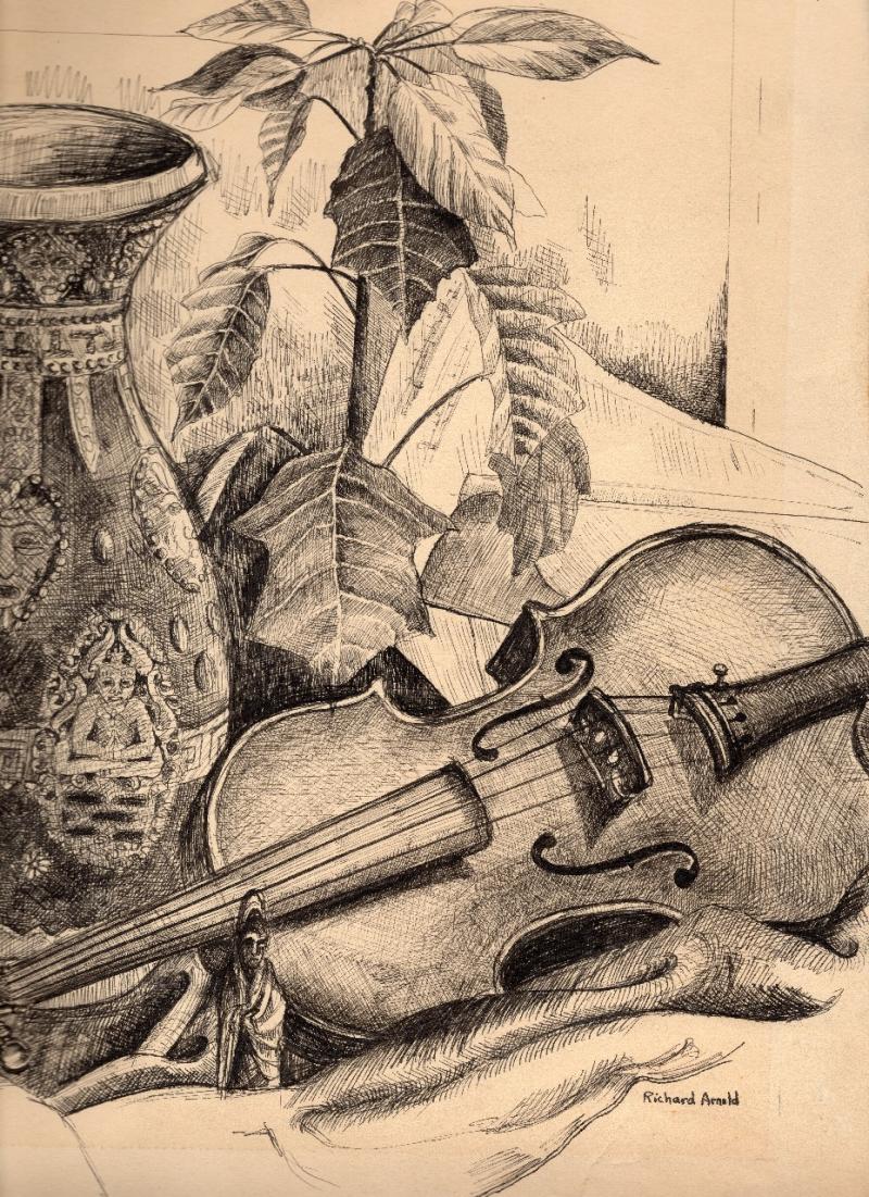 violinandpoinsettia1966